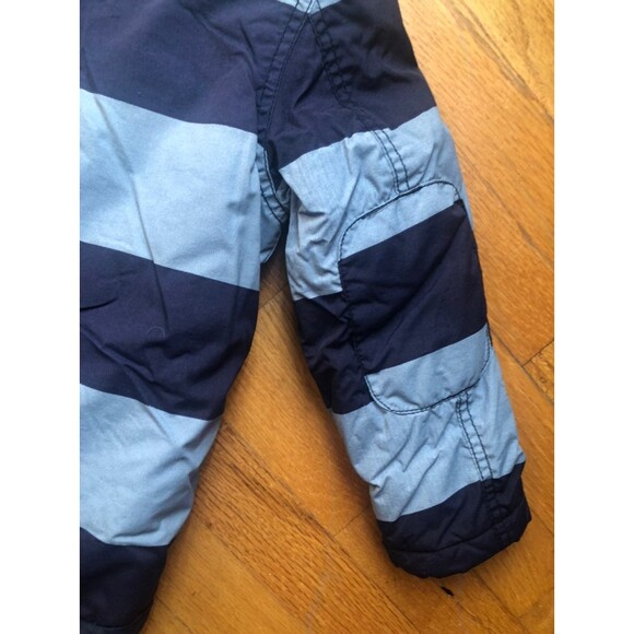 Mini boden 4/5 jacket coat blue striped - Picture 6 of 10